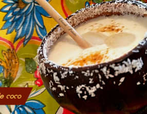 Frappé noix de coco et fausse tonka