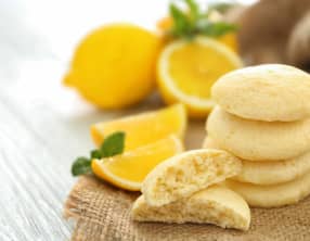 Biscuits légers au goût de citron