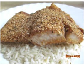 Filets de perche au four au parmesan et paprika