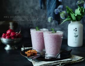 Soupe froide aux radis