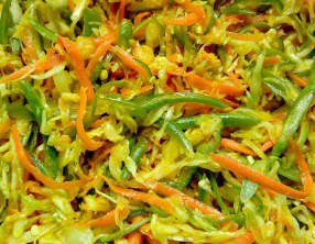 Achards de légumes réunionnais