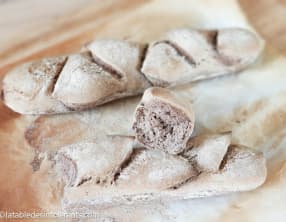 Baguette épis au levain