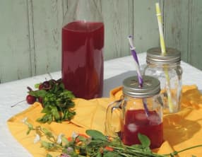 Infusion à la cerise, Verveine et Menthe