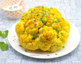 Chou-fleur rôti au four