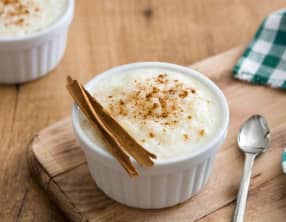 Riz au lait à la vanille et cannelle
