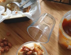 Nice cream gourmande