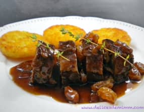 Filet mignon à la liégeoise