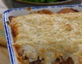 Hachis parmentier aux haricots coco