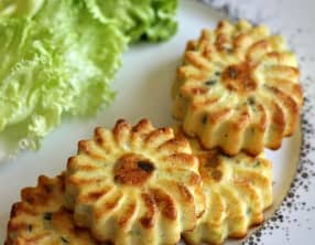 Clafoutis de courgettes au parmesan