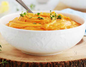 Purée de patates douces