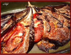 Eventail d’aubergine parfumée à l’origan