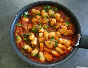 Haricots de Lima au Bérbéré