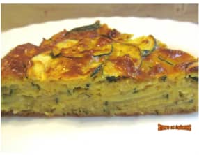 Invisible de courgettes aux épices