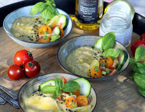 Velouté froid de courgettes