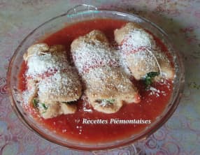 Roulés de veau florentin