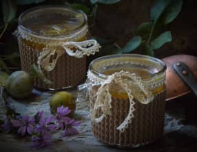 Confiture de prunes Reine Claude