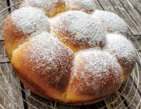 Brioche délicieuse au levain
