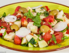 Salade de crudités tunisienne
