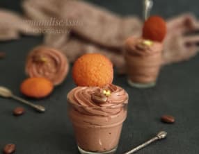 Mousse au chocolat sans œufs