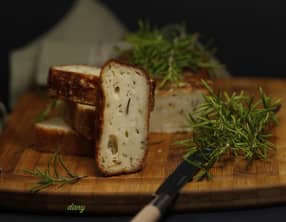 Cake ricotta romarin