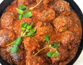 Boulettes de viande à la ricotta et à l'origan