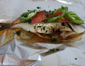 Dorade royale en papillote