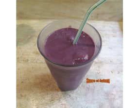 Milkshake aux mûres