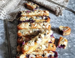 Financiers aux Myrtilles