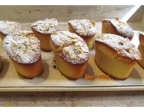 Financiers aux mirabelles à l'Amaretto