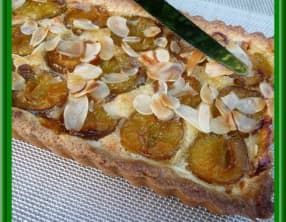 Tarte amandine aux prunes