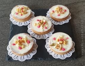 Tartelettes Framboise et Chocolat Blanc