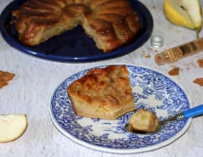 Flognarde poires speculoos