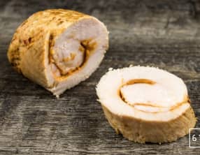 Roulé de dinde au pesto rosso