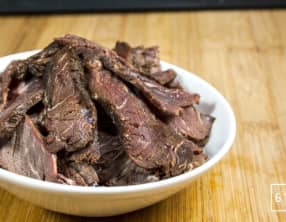 Bœuf au café pour carpaccio