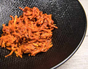 Carottes lactofermentées au paprika fumé