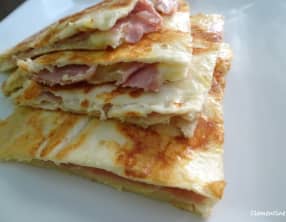 Wrap jambon fromage