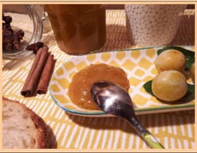 Confiture de mirabelles à la cannelle et badiane