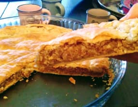 Galette vegan à la frangipane