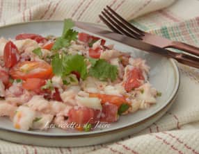 Salade de poisson mauricienne