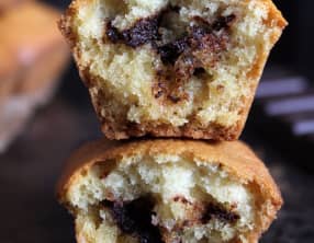 Petits cakes au coeur chocolat