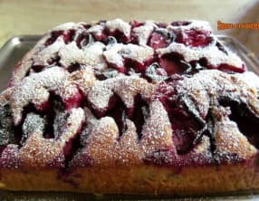 Gâteau aux prunes