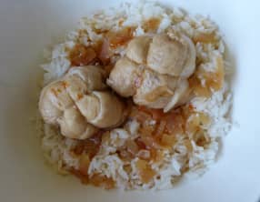 Paupiettes de poulet à la sauce aux agrumes