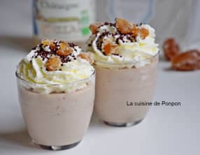 Crème de marron sans oeufs et sans farine