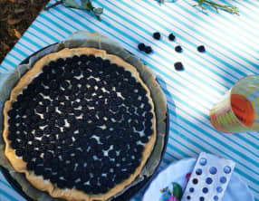 Tarte aux mûres de l’île d’Aix