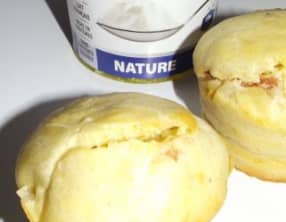 Muffins salés allégés au Skyr