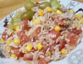 La salade de riz à la provençale