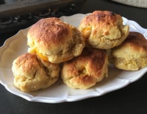 Biscuits moelleux aux abricots