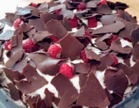 La forêt noire aux framboises