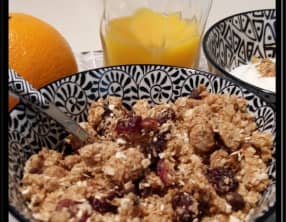 Granola à la Noix de Coco