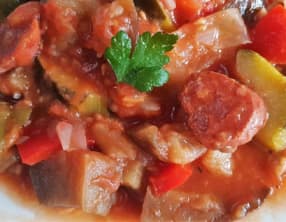 Ratatouille au chorizo